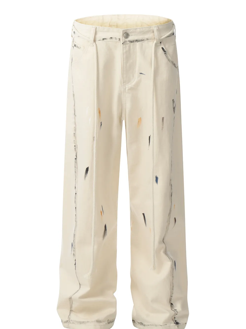 Men's Relaxed Fit Wide Leg Jeans
