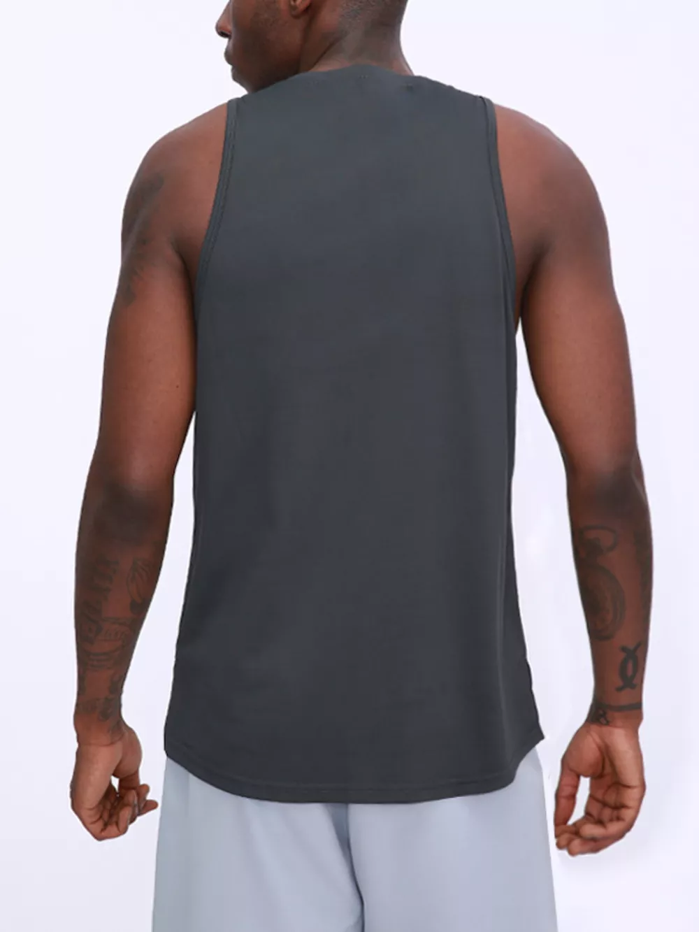Men's Plus Size Sleeveless Performance Active Tank, image 7