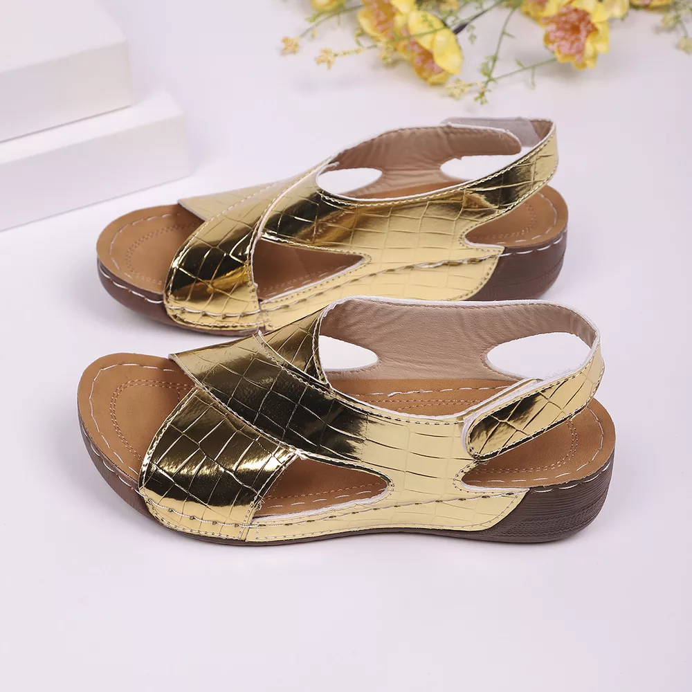 Open Toe Wedge Sandals, image 3
