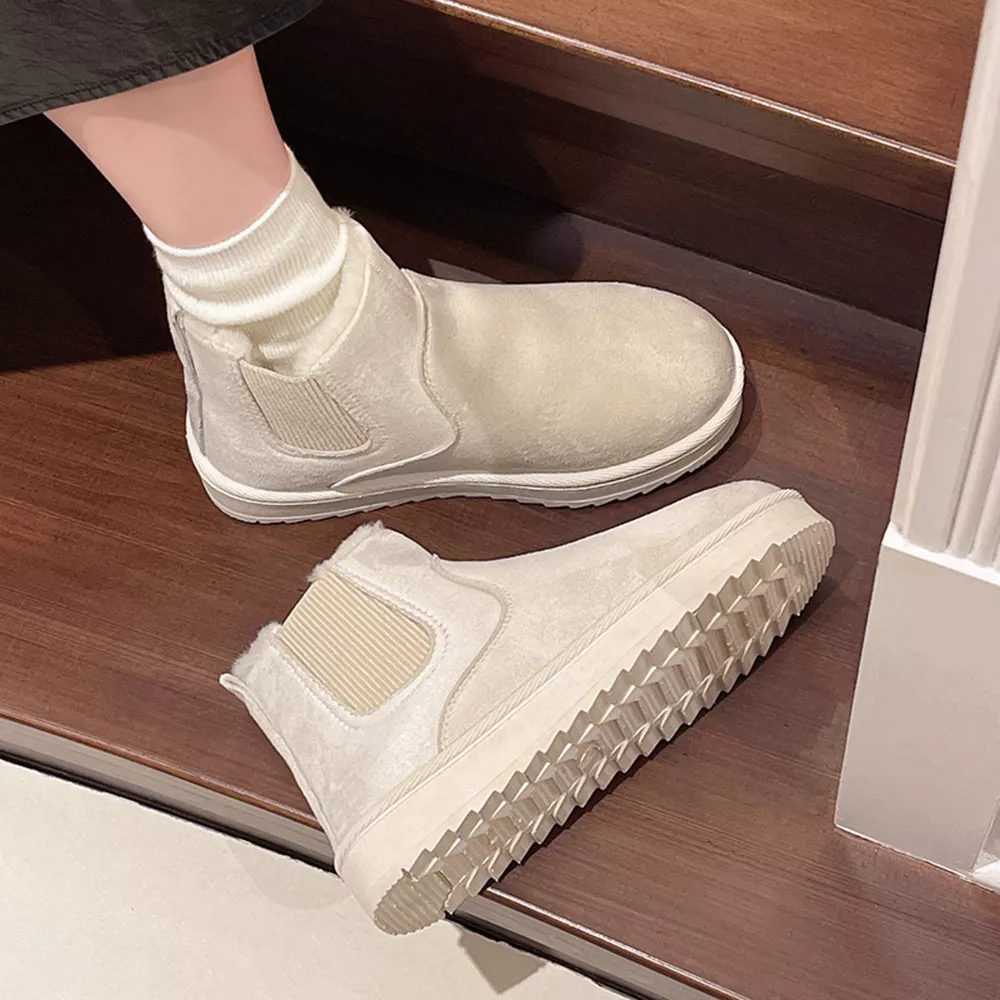 Round Toe Platform Boots, image 5