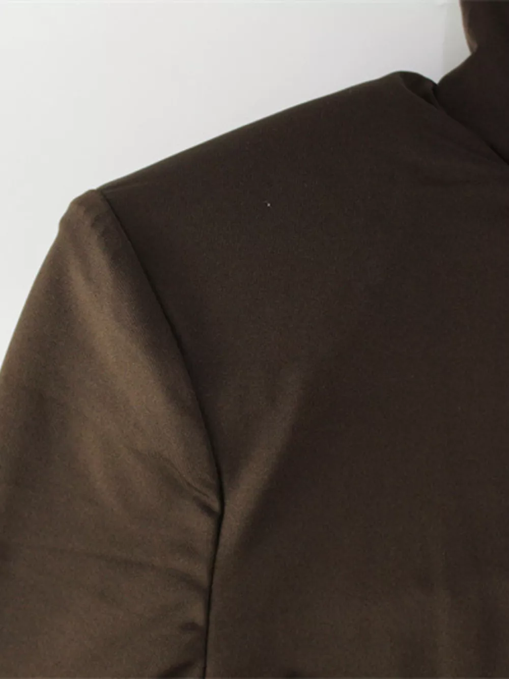 Turtleneck Long Sleeve Tie Waist Maxi Dress, image 7