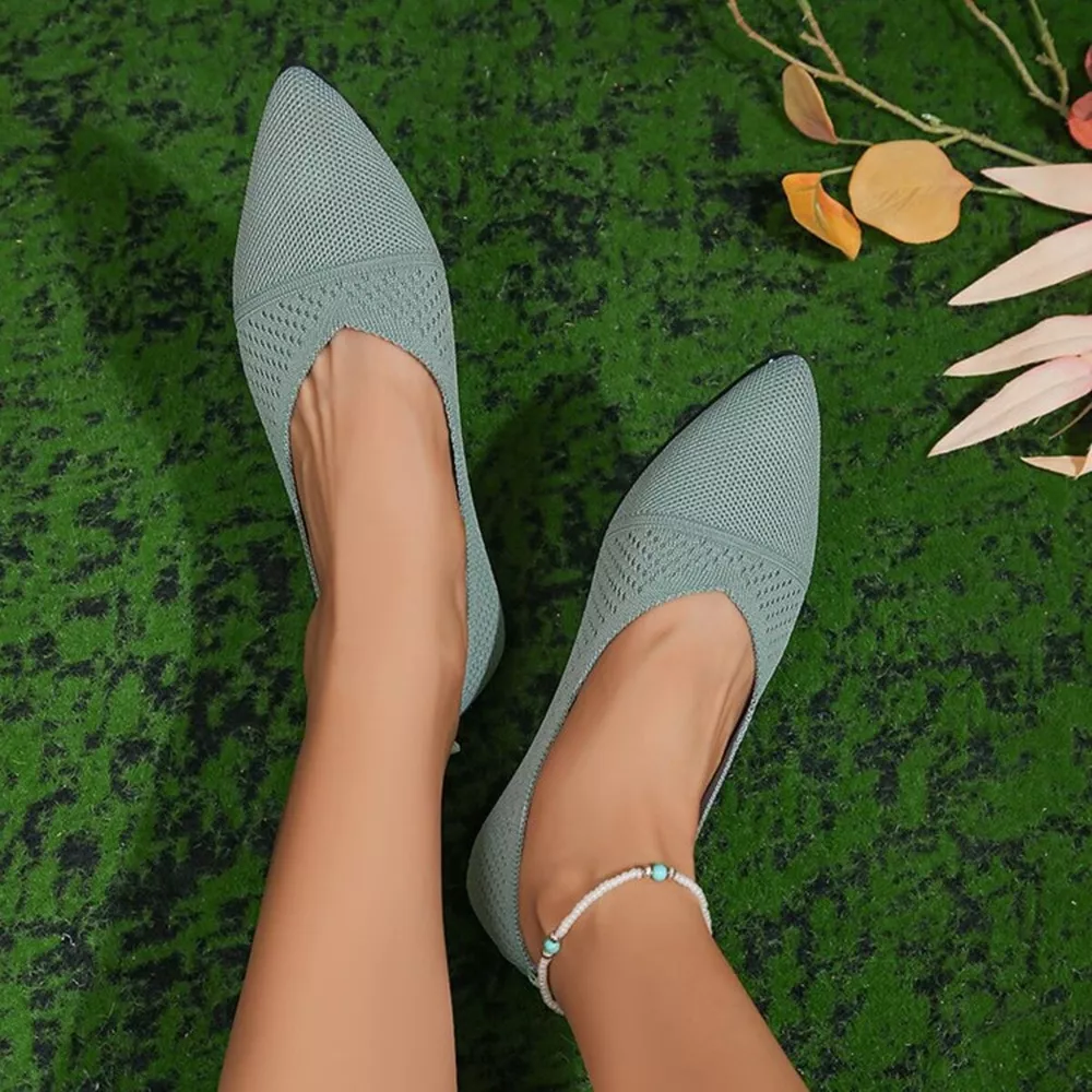 Point Toe Flats Slip-Ons, image 7