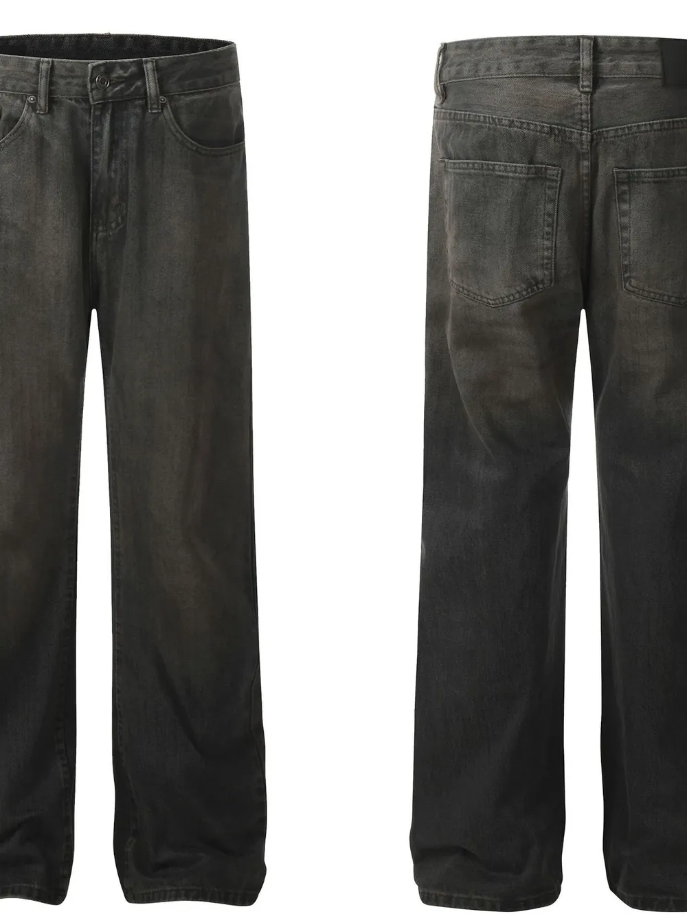 Men's Relaxed Fit Straight Leg Jeans, image 4