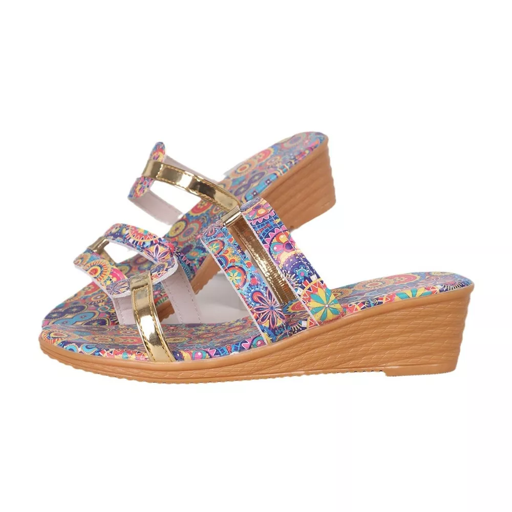 Open Toe Wedge Sandals, image 9