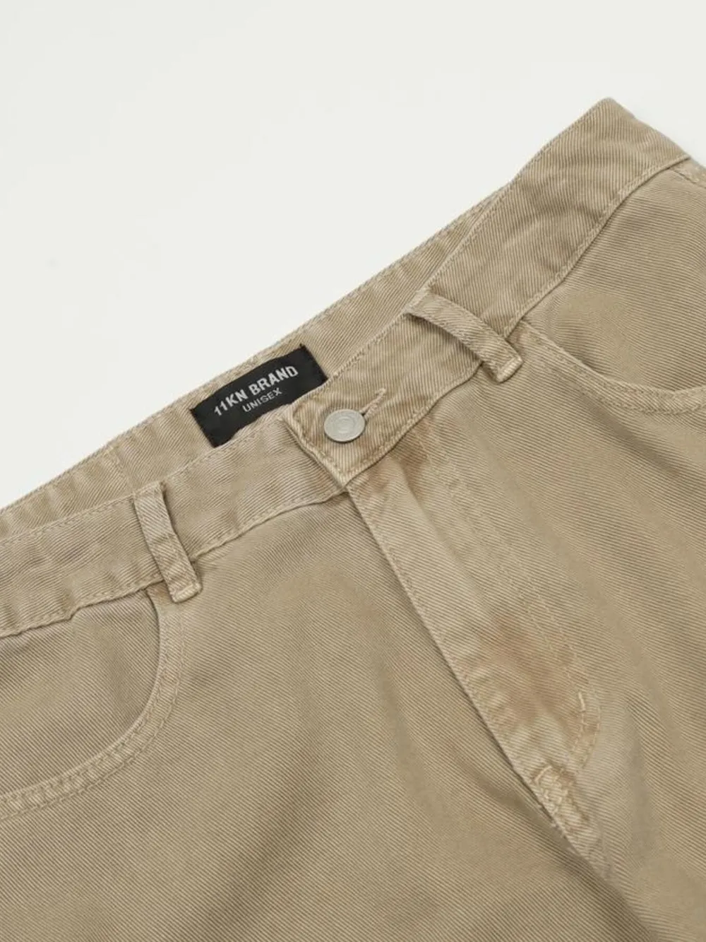 Men's Wide Leg Cargo Jeans, image 6