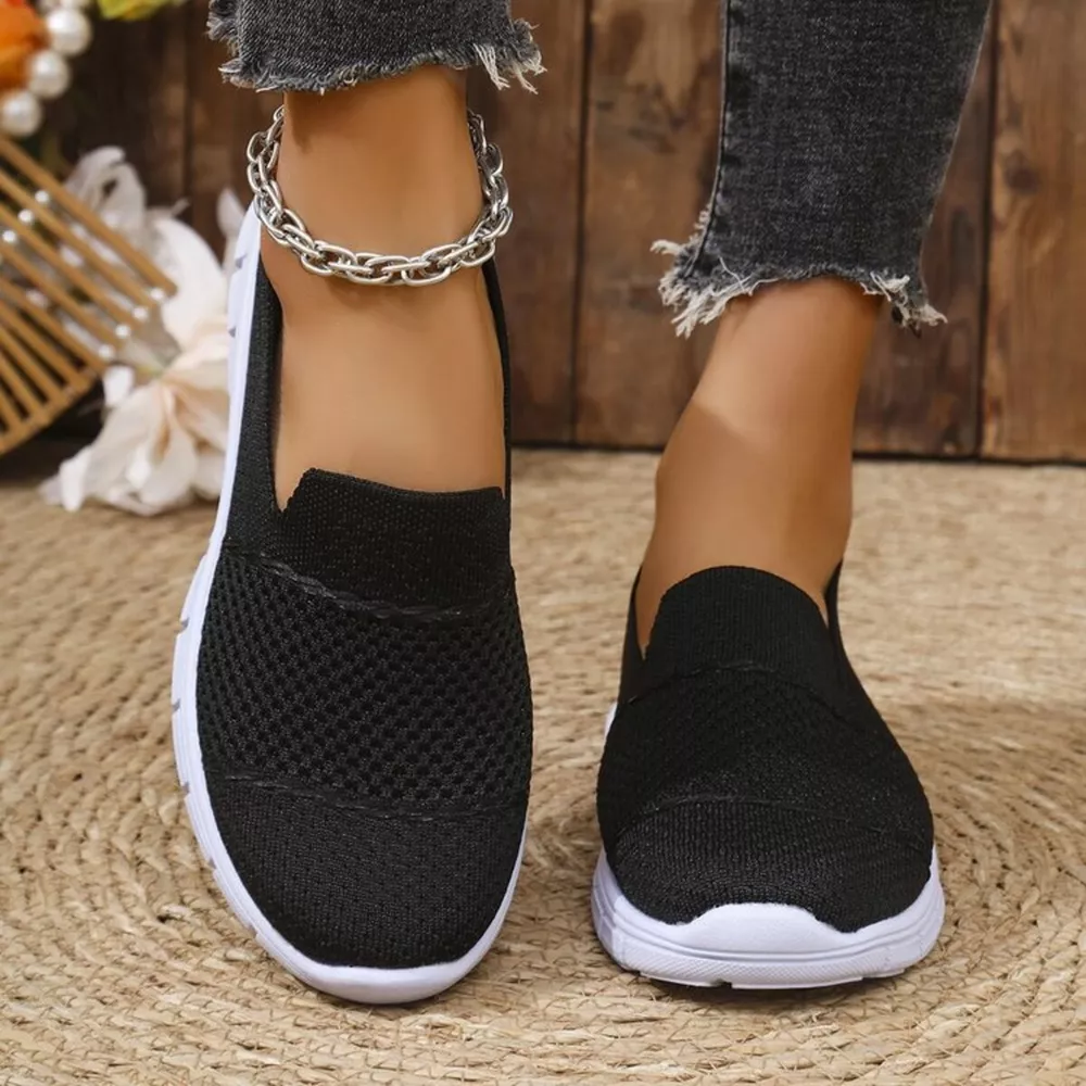 Round Toe Flats Slip-Ons, image 3