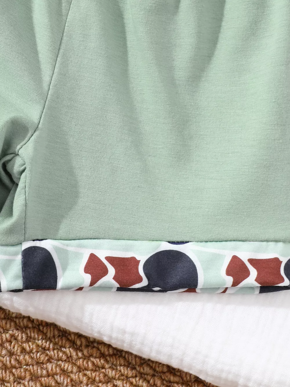 Children's Button Detail Polo Shirt & Shorts Set, image 14
