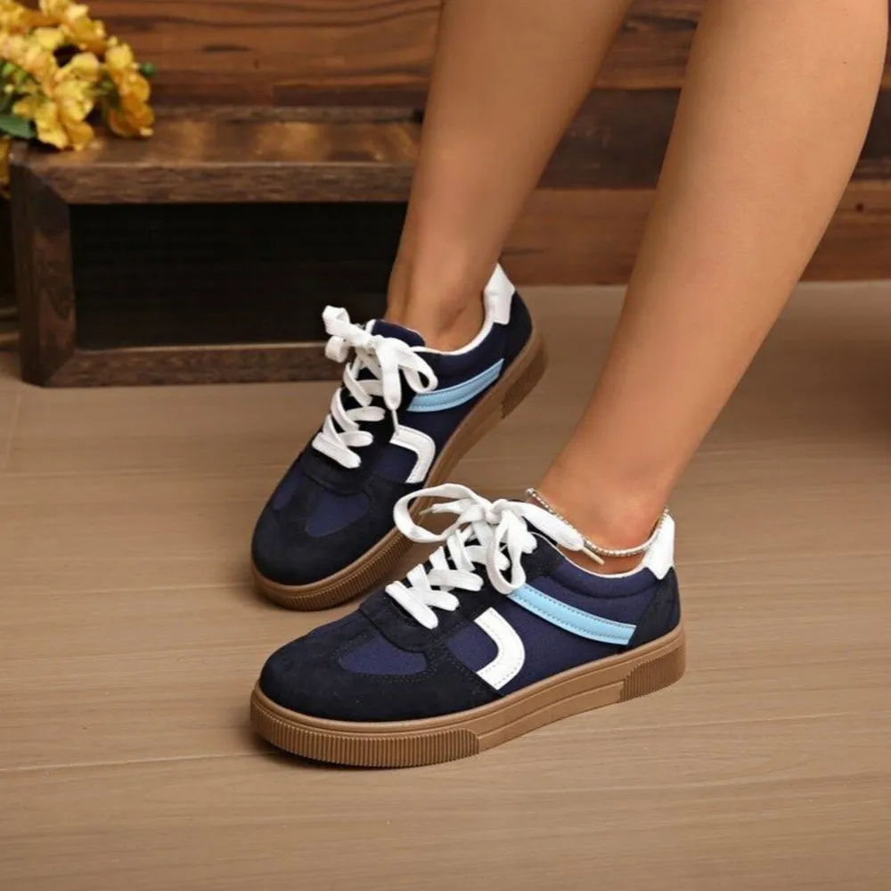 Lace Up Platform Sneakers