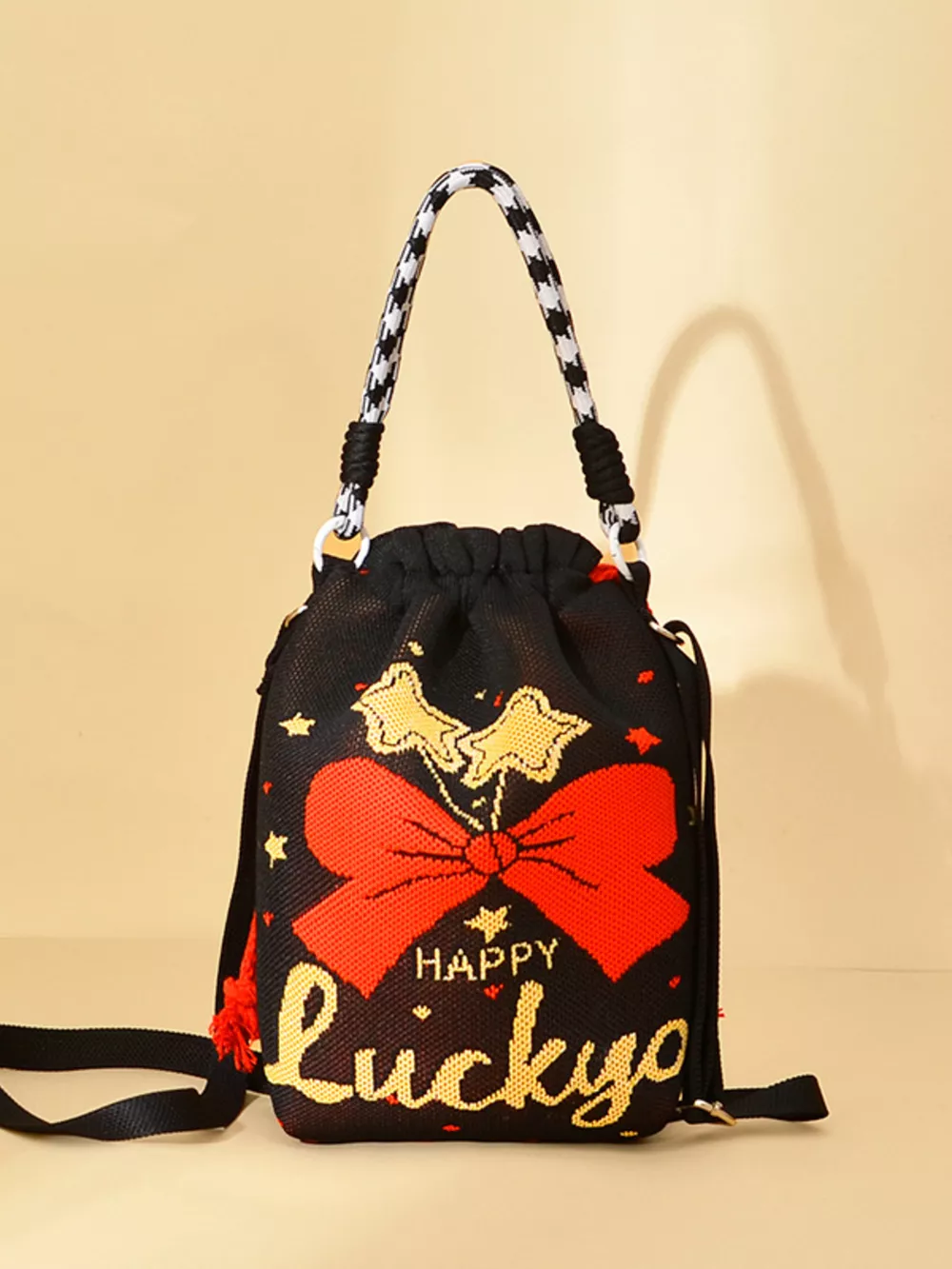 Drawstring Bucket Bag, image 2