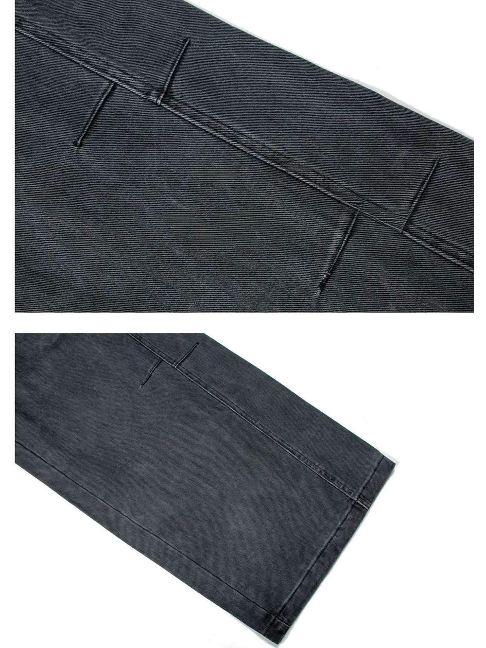 Men's Washed Wide Leg Pants, image 9