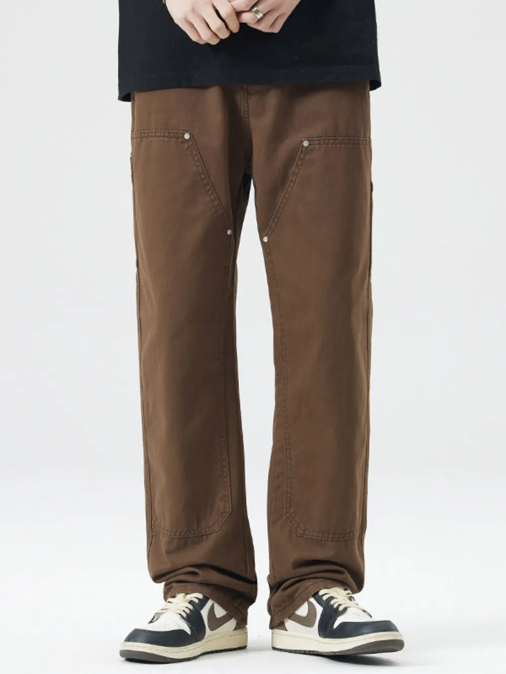 Men's Wide Leg Jeans, image 7