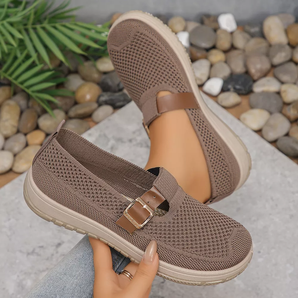 Round Toe Platform Slip-Ons, image 9