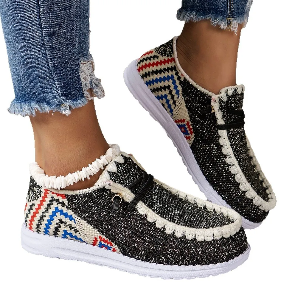 Round Toe Flats Sneakers, image 3