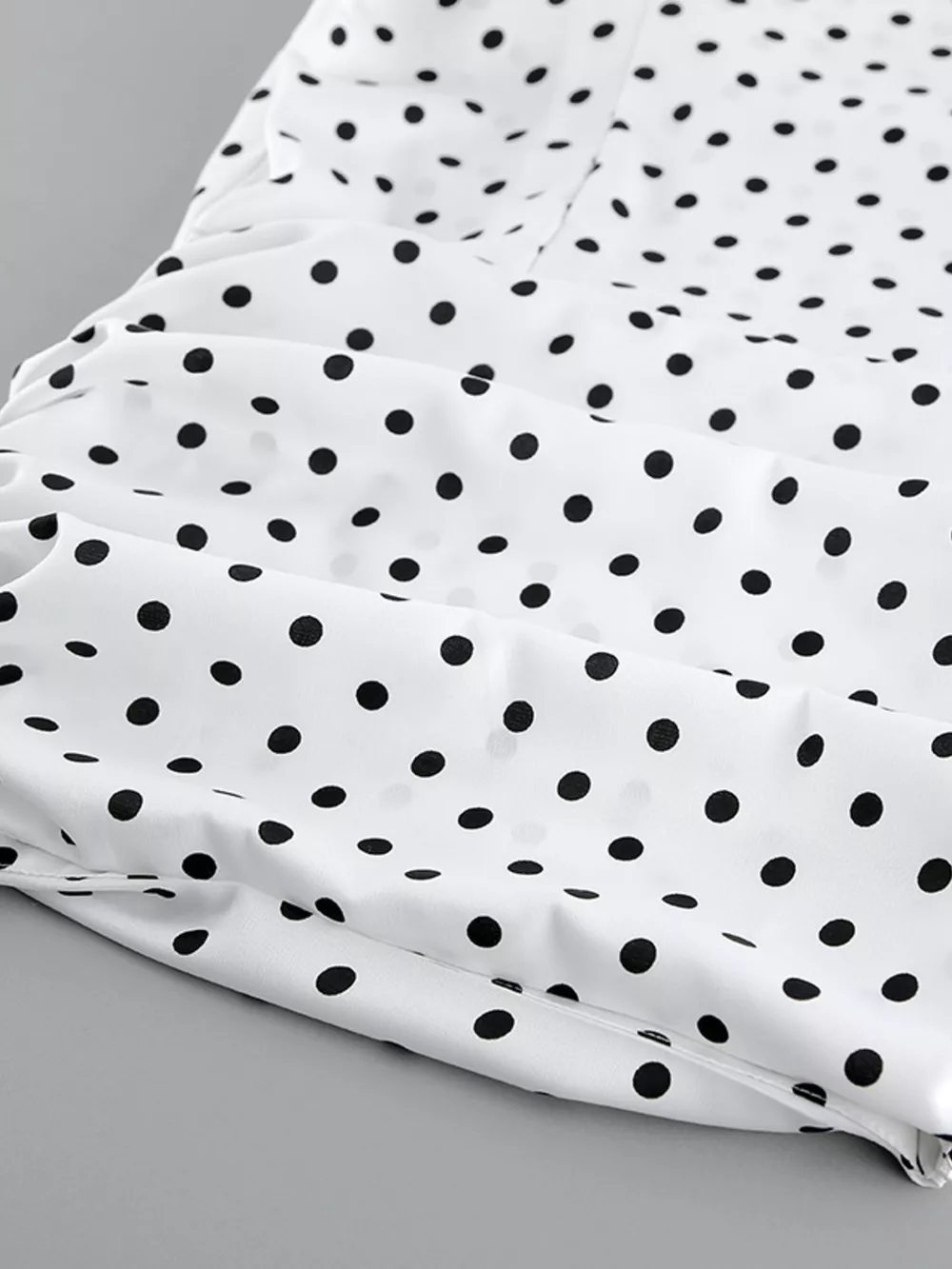 Polka Dot Mermaid Maxi Skirt, image 6