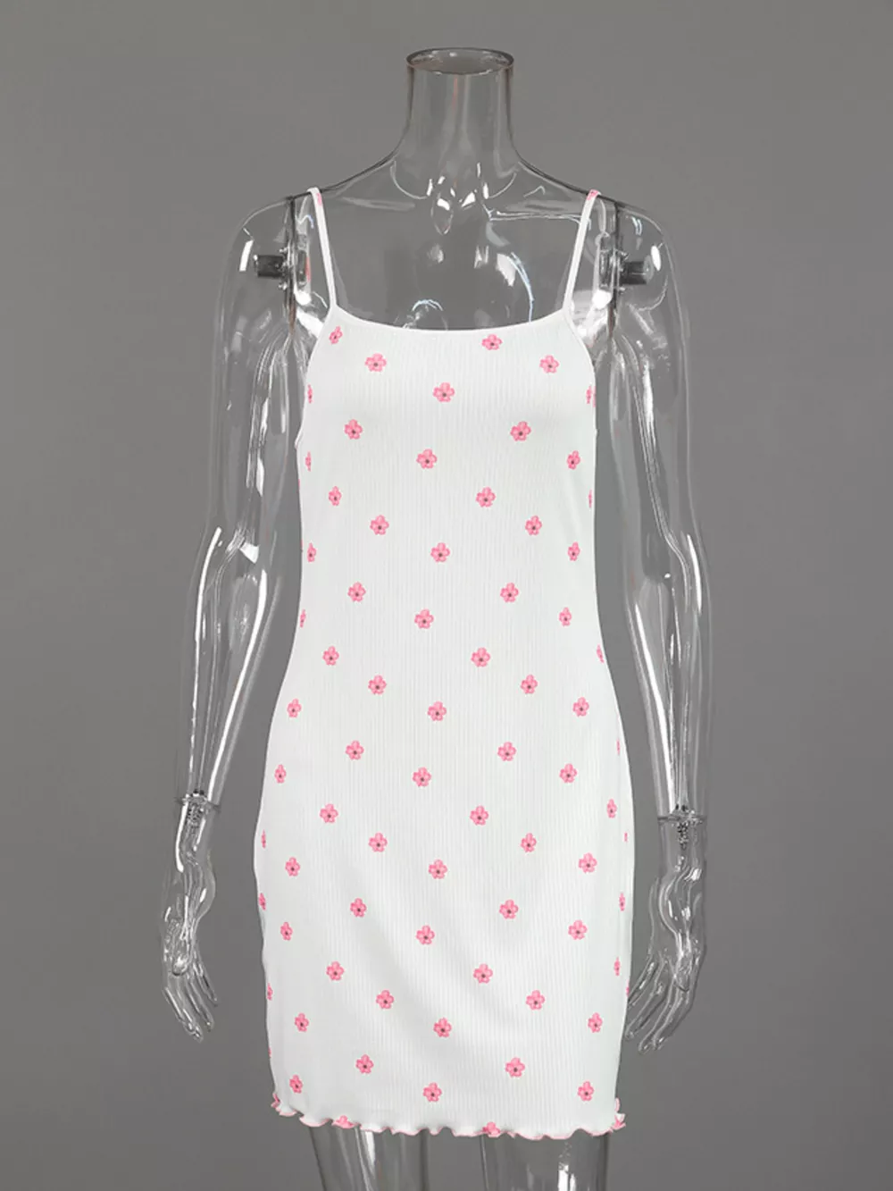 Floral Print Cami Dress and Cardigan Lounge Set, image 9