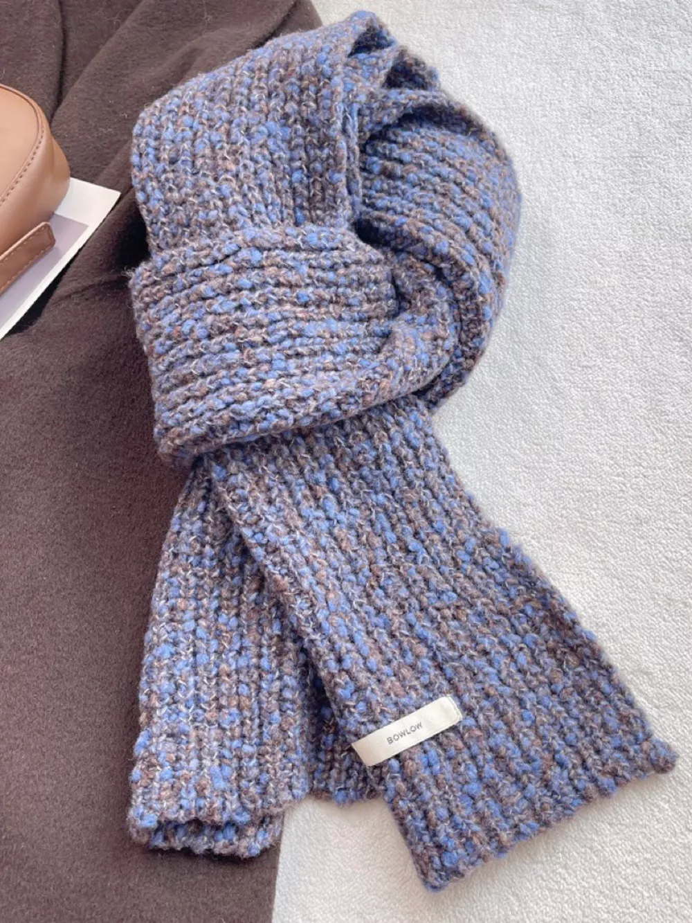 Cozy Knitted Winter Scarf