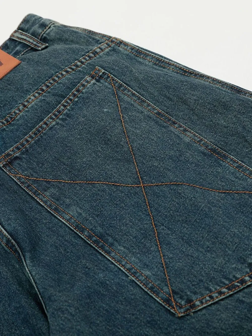 Men's Vintage Wide Leg Baggy Jeans, image 9
