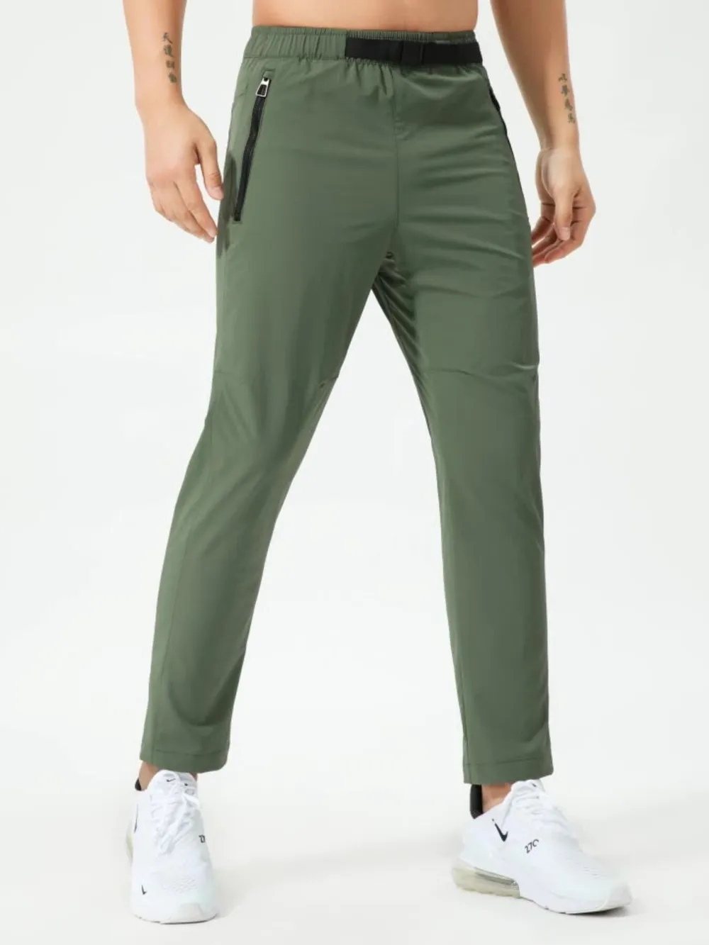 Men's Plus Size Elastic Waist Pants, image 3