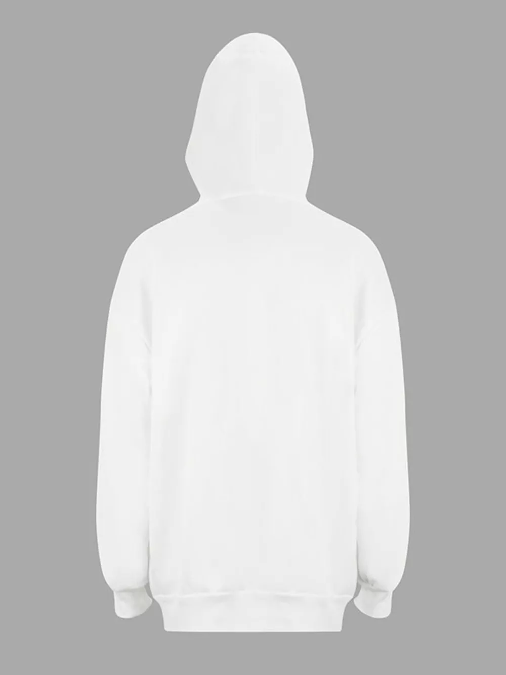 Striped Sleeve Zip-Up Drawstring Hoodie, image 6