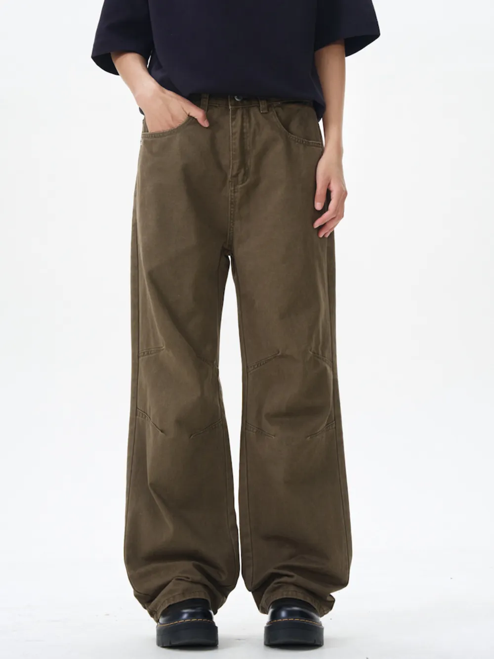 Men's Wide Leg Pants, image 2