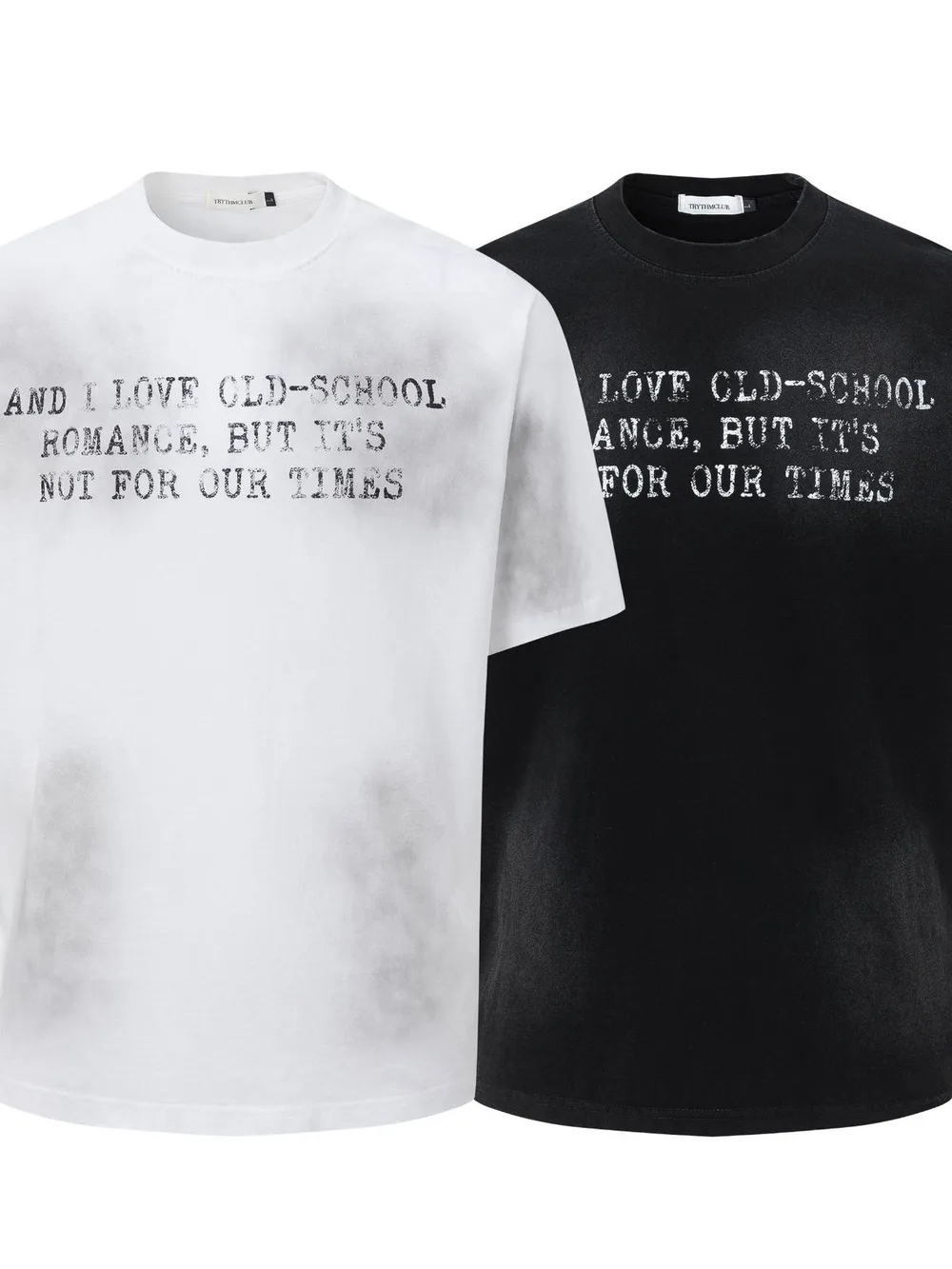 Men's Letter Round Neck Short Sleeve T-Shirt, image 5