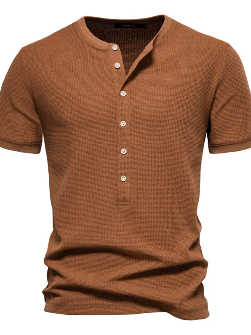 Men's Button Detail Short Sleeve T-Shirt, image 10