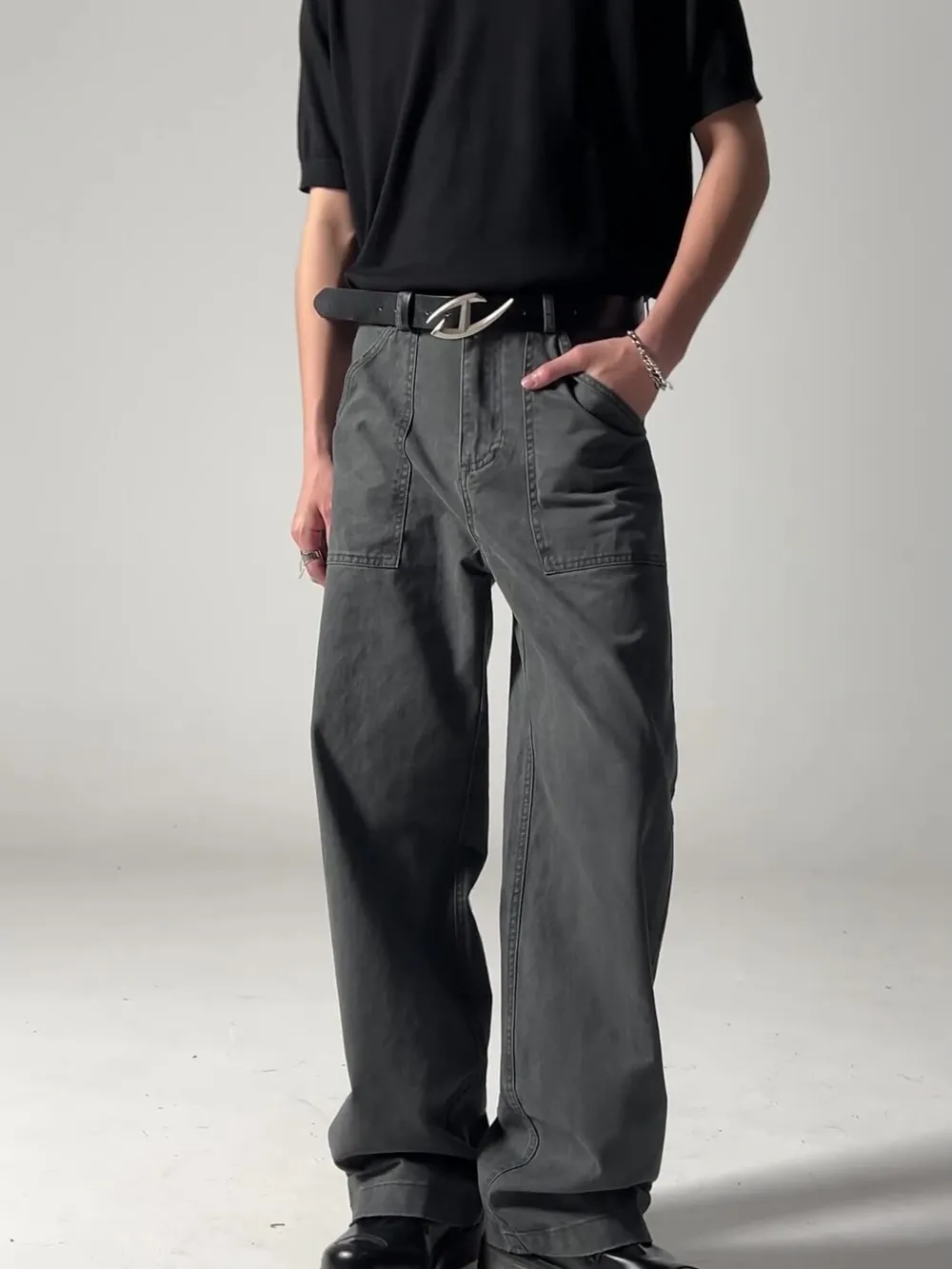Men's Wide Leg Pants