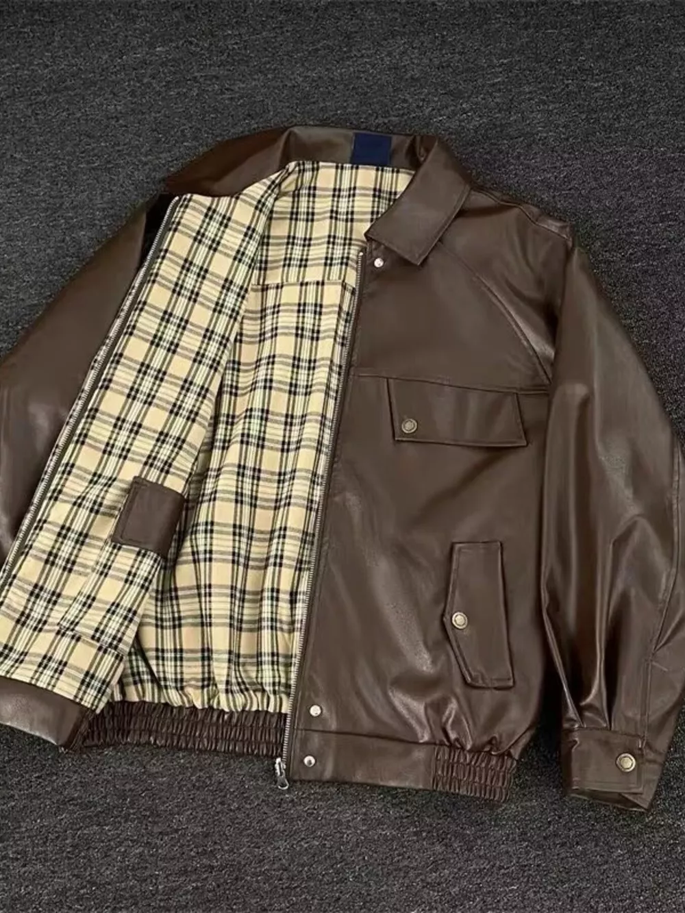 Men's Reversible Zip Up Jacket