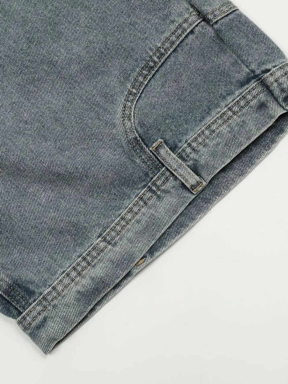 Men's Classic Loose Fit Denim Shorts, image 7