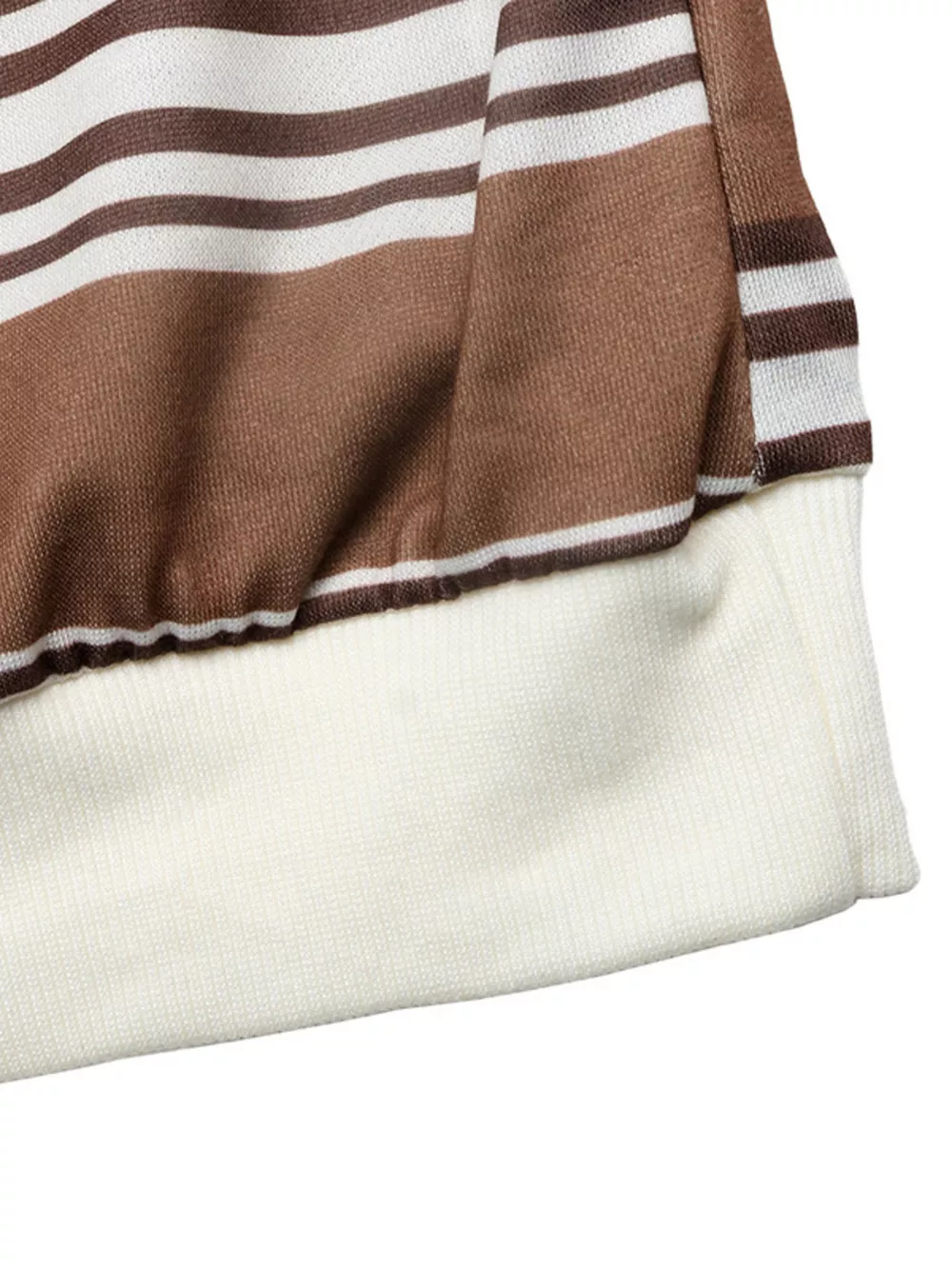 Striped Dropped Shoulder Sweatshirt, image 9