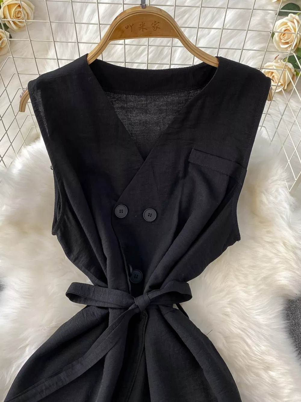 Sleeveless Wide Leg Jumpsuit, image 6