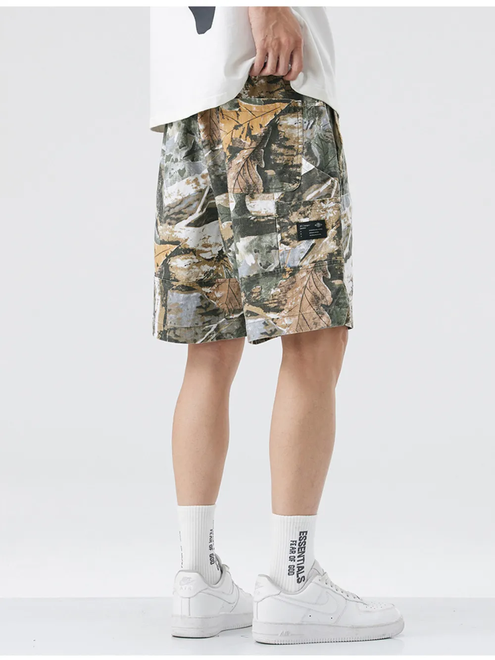 Men's Plus Size Loose Fit Shorts, image 8