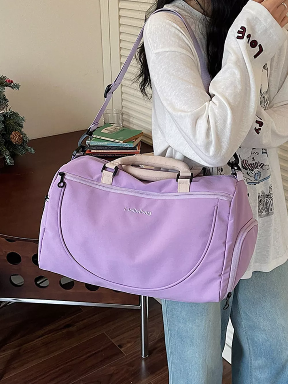 Duffle Bag with Adjustable Strap, image 8