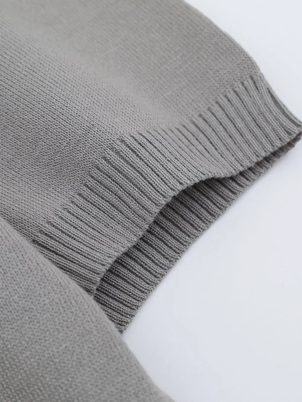 Men's Textured Cable Knit Short Sleeve Top, image 7