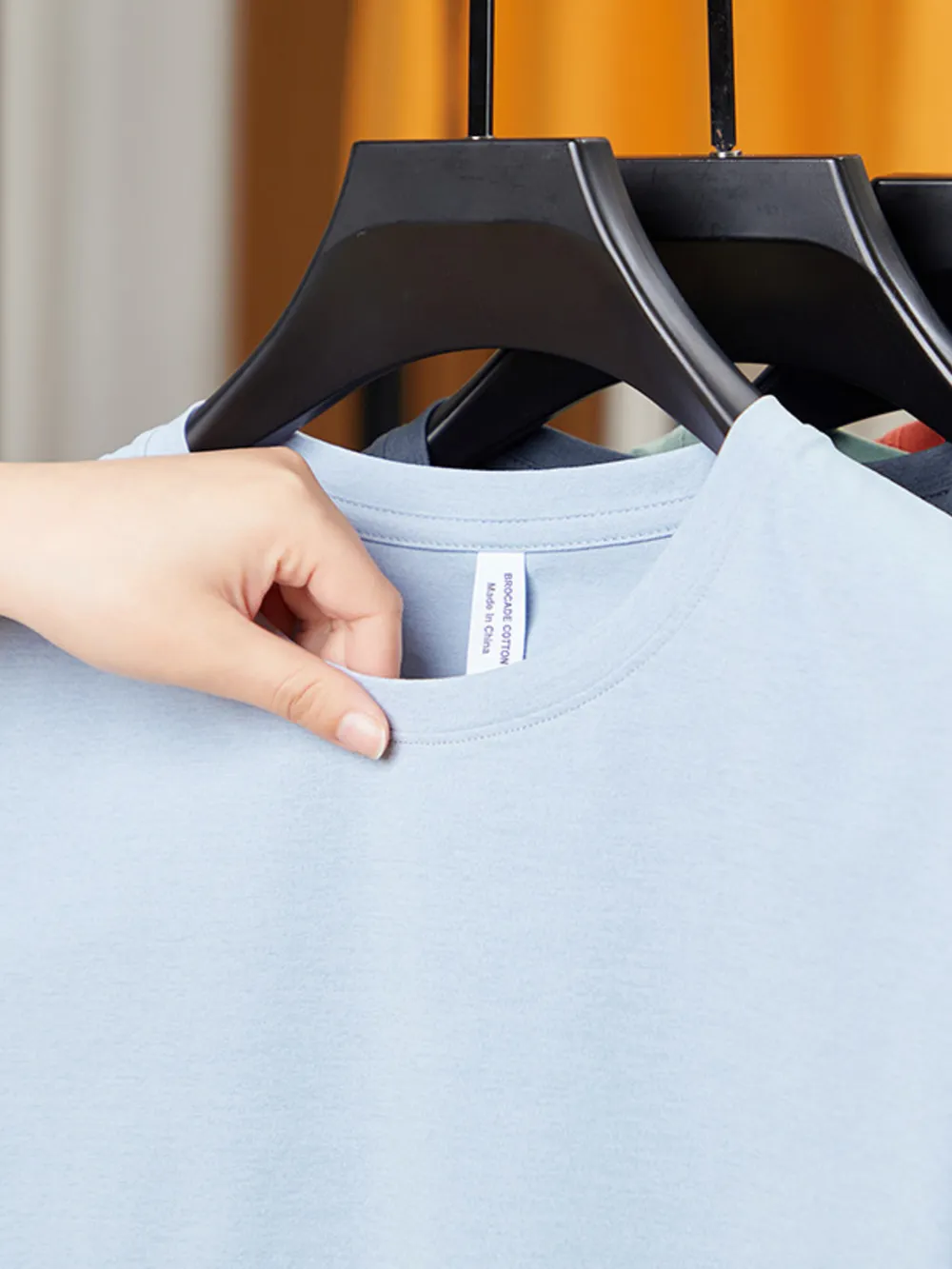 Men's Plus Size Round Neck Short Sleeve T-Shirt, image 11