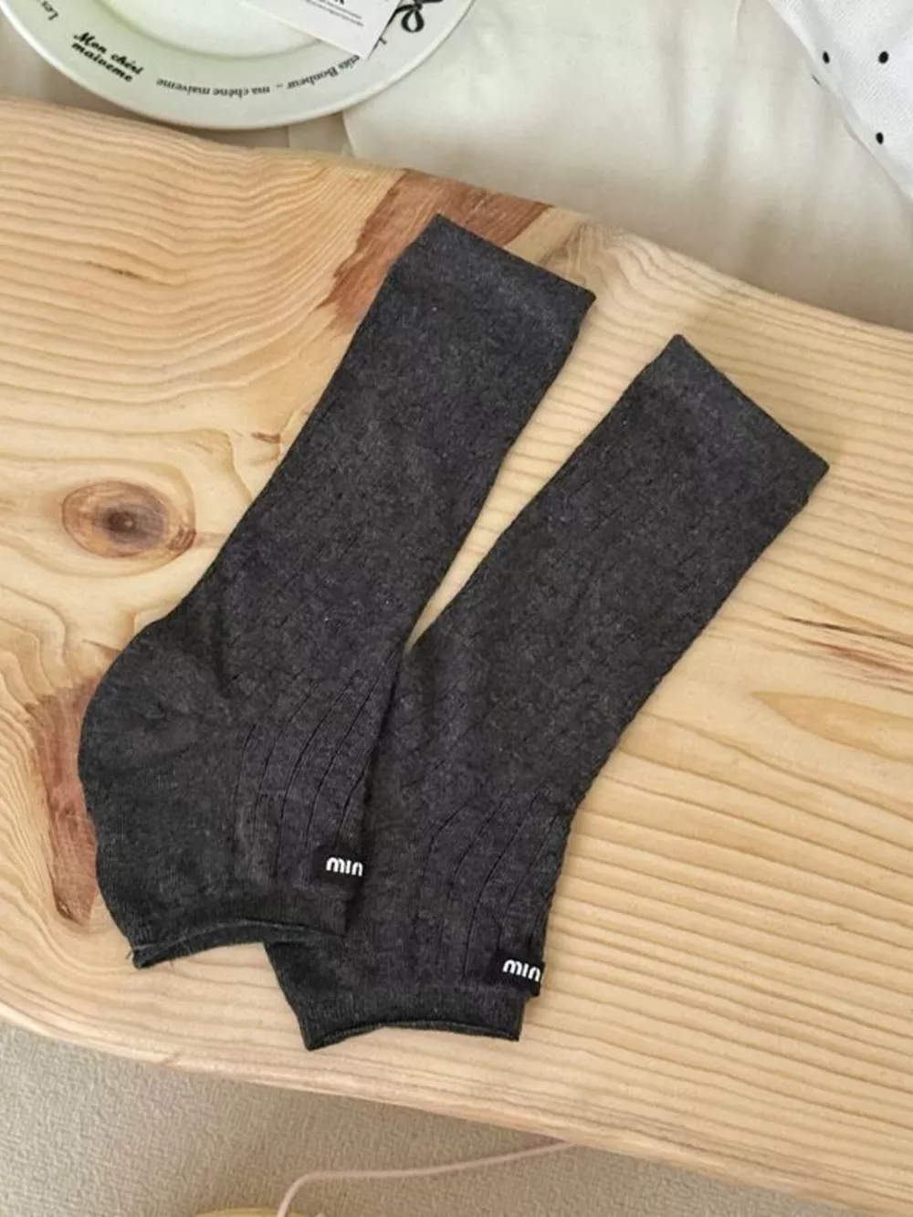Breathable Knit Stirrup Socks, image 15