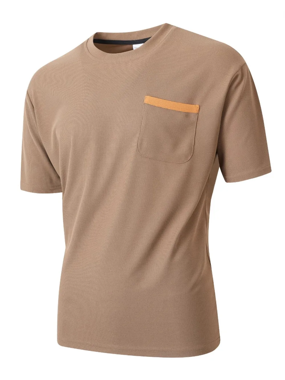 Men's Full Size Round Neck Short Sleeve T-Shirt Plus Size, image 4