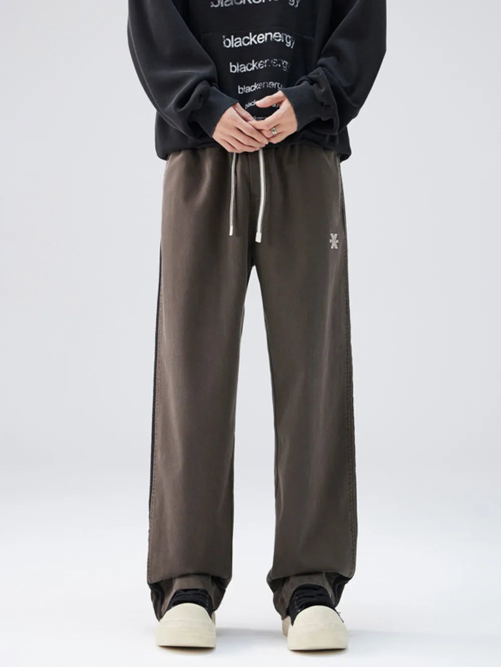 Men's Full Size Casual Loose Fit Drawstring Pants Plus Size, image 4