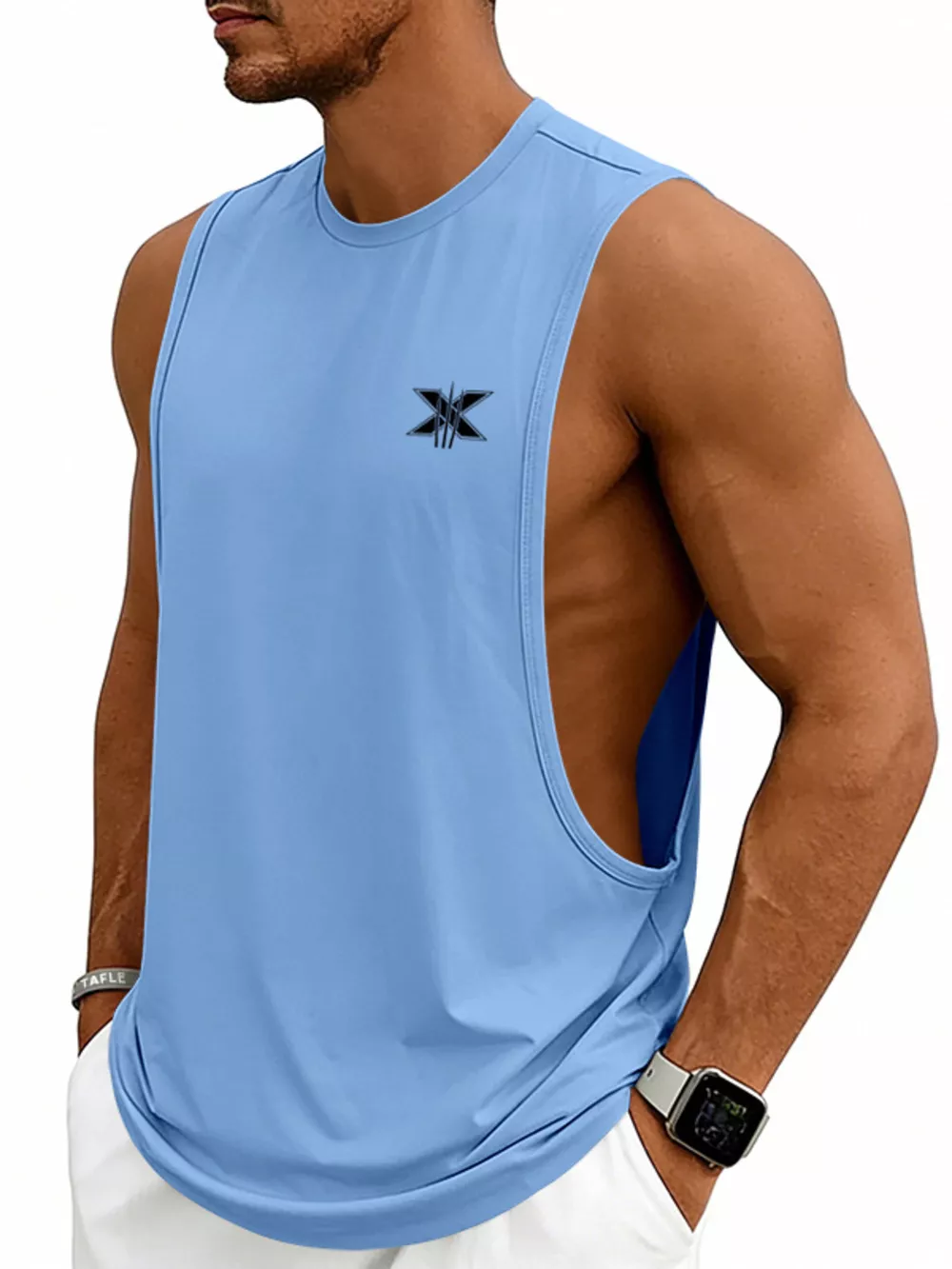 Men's Full Size Round Neck Tank Plus Size, image 15