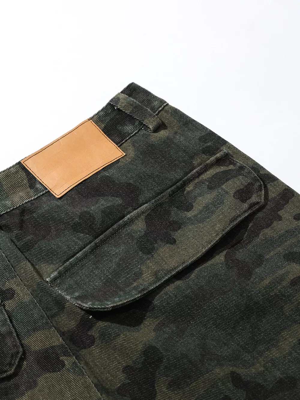 Men's Camouflage Cargo Capris, image 6