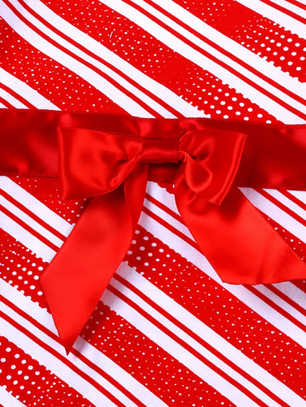 Children's Striped Christmas Outfit Set, image 6