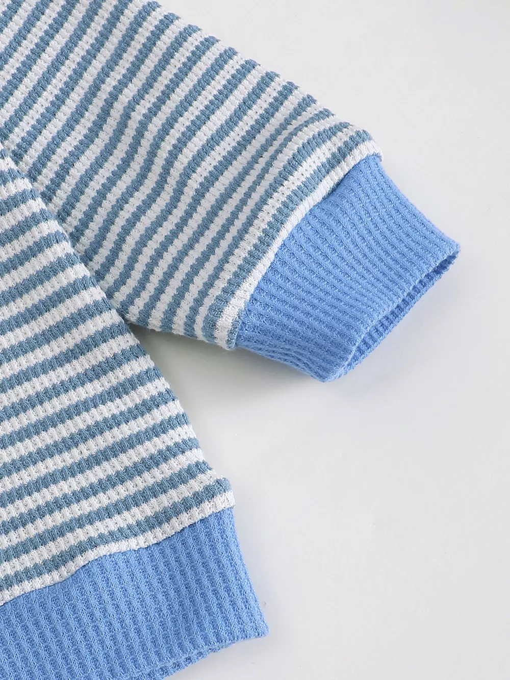 Children's Striped Polo Shirt & Pants Set, image 5