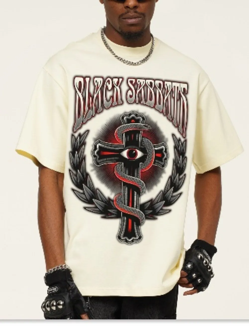 Men's Graphic Round Neck Short Sleeve T-Shirt, image 7