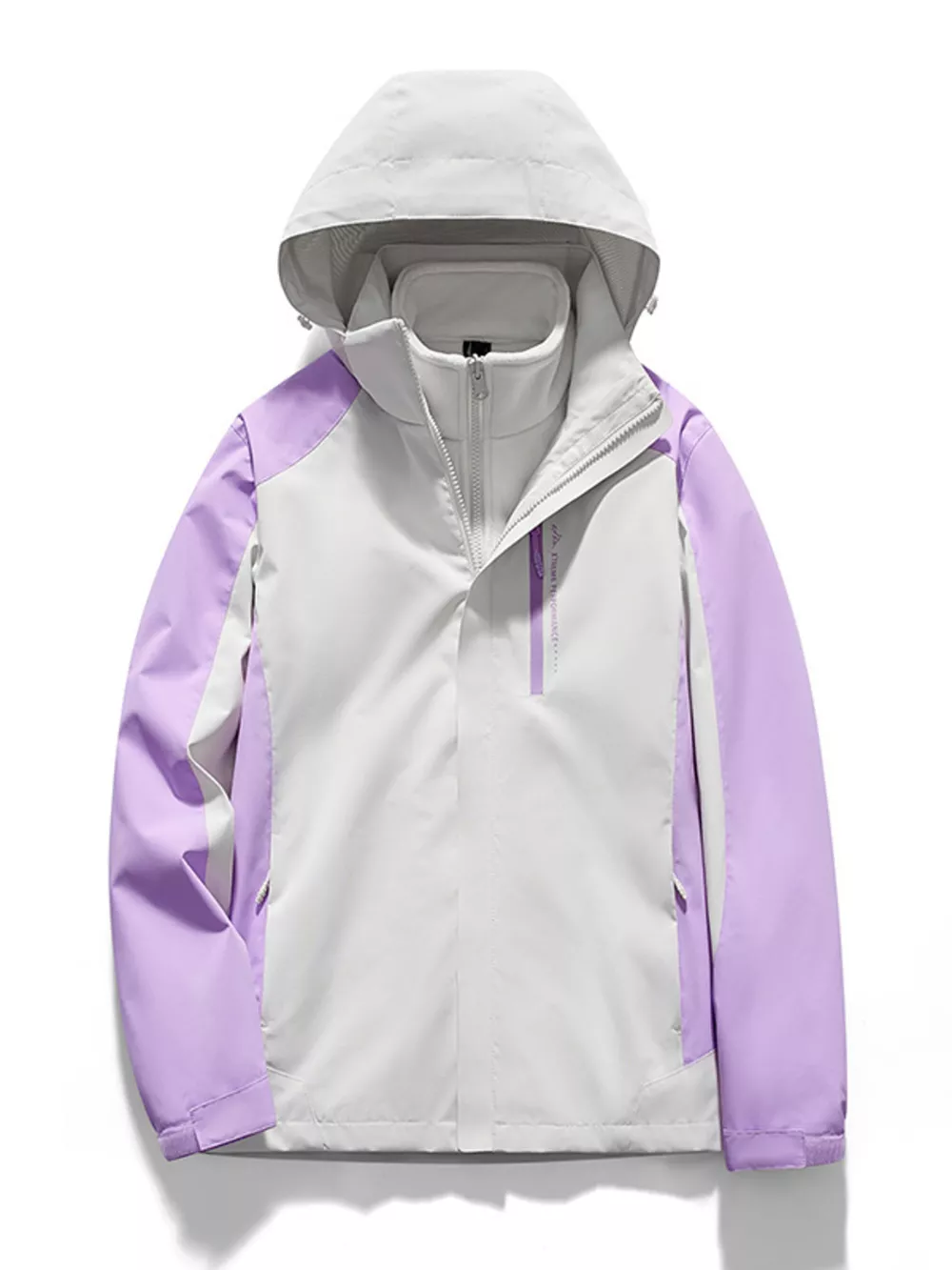 Men's Plus Size Hooded Windproof Outdoor Jacket, image 4