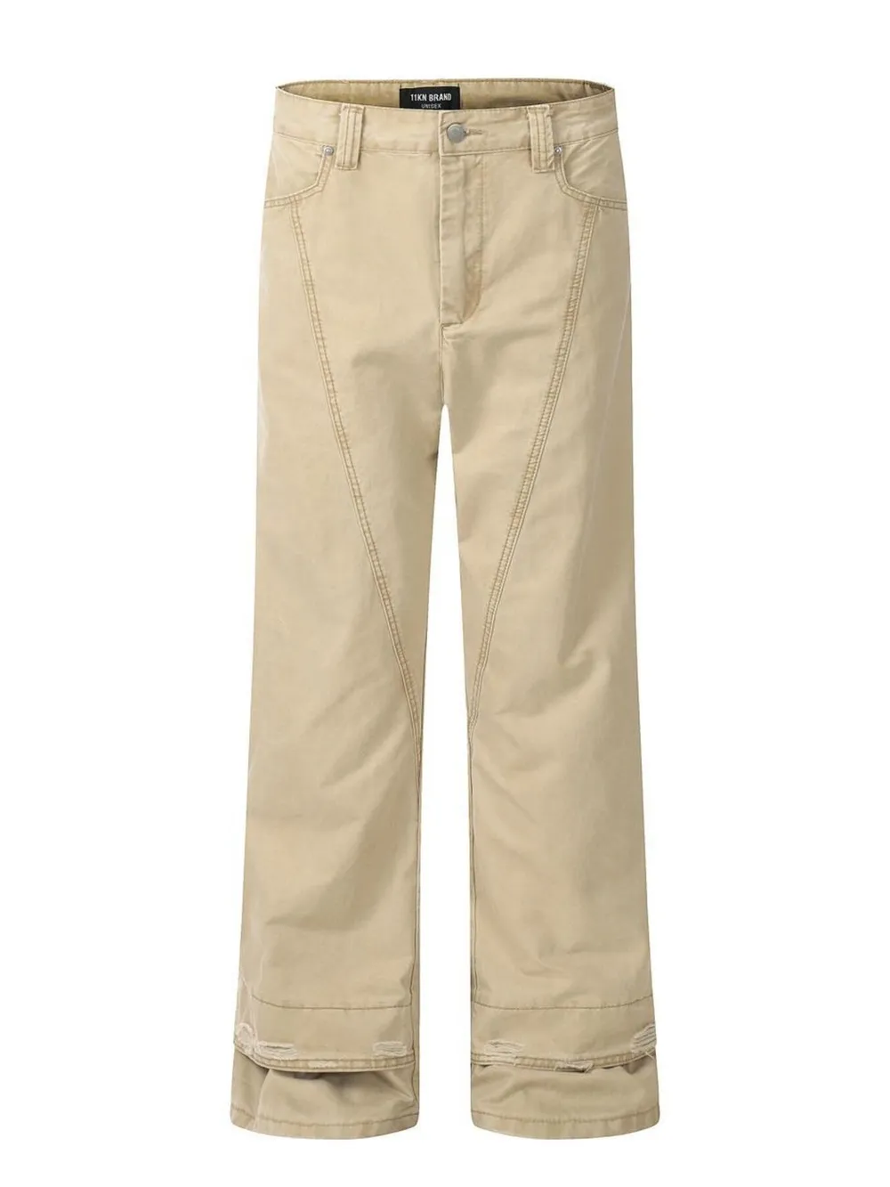 Men's Wide Leg Jeans, image 2