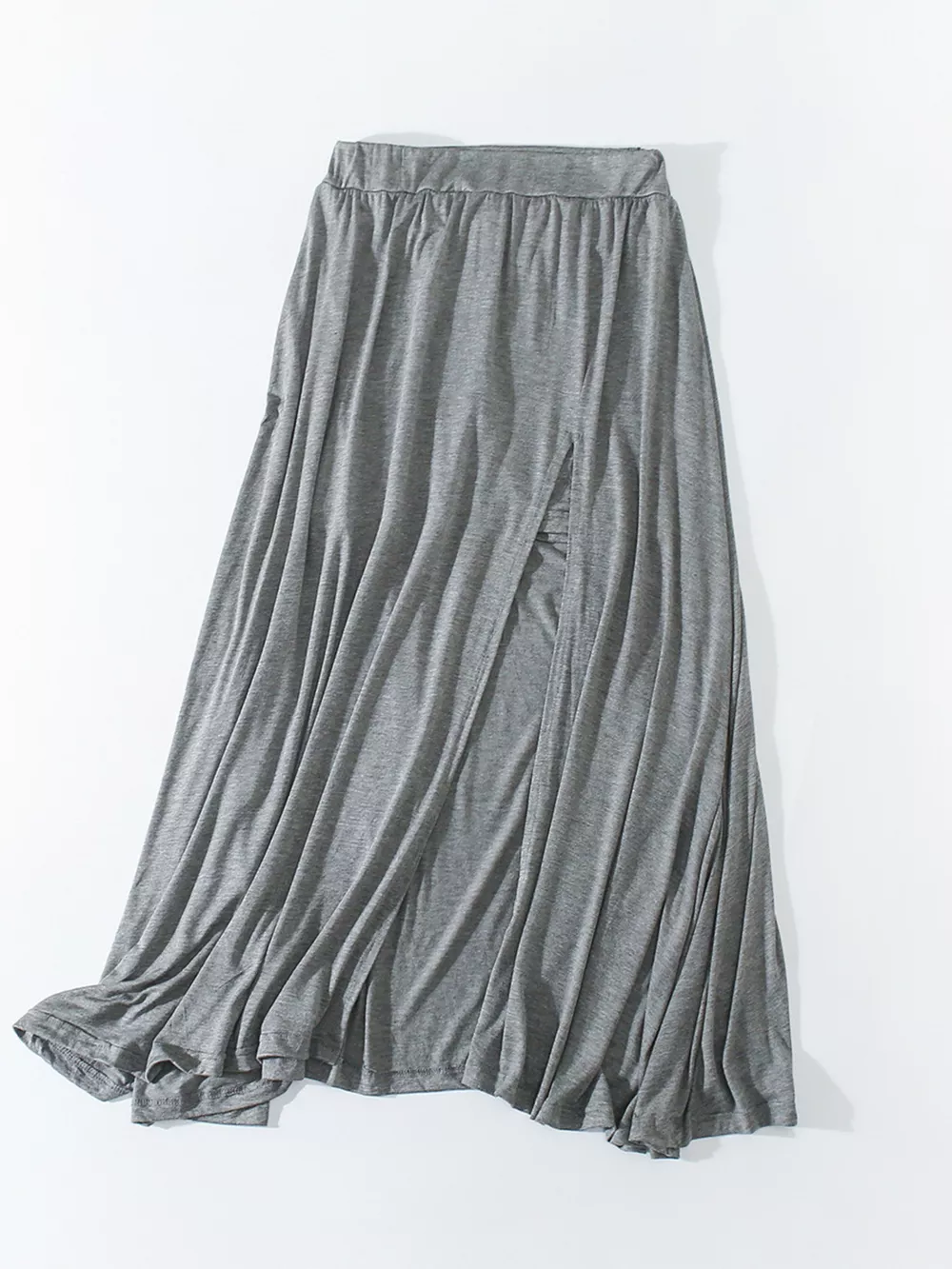 A-Line Slit Maxi Skirt, image 4