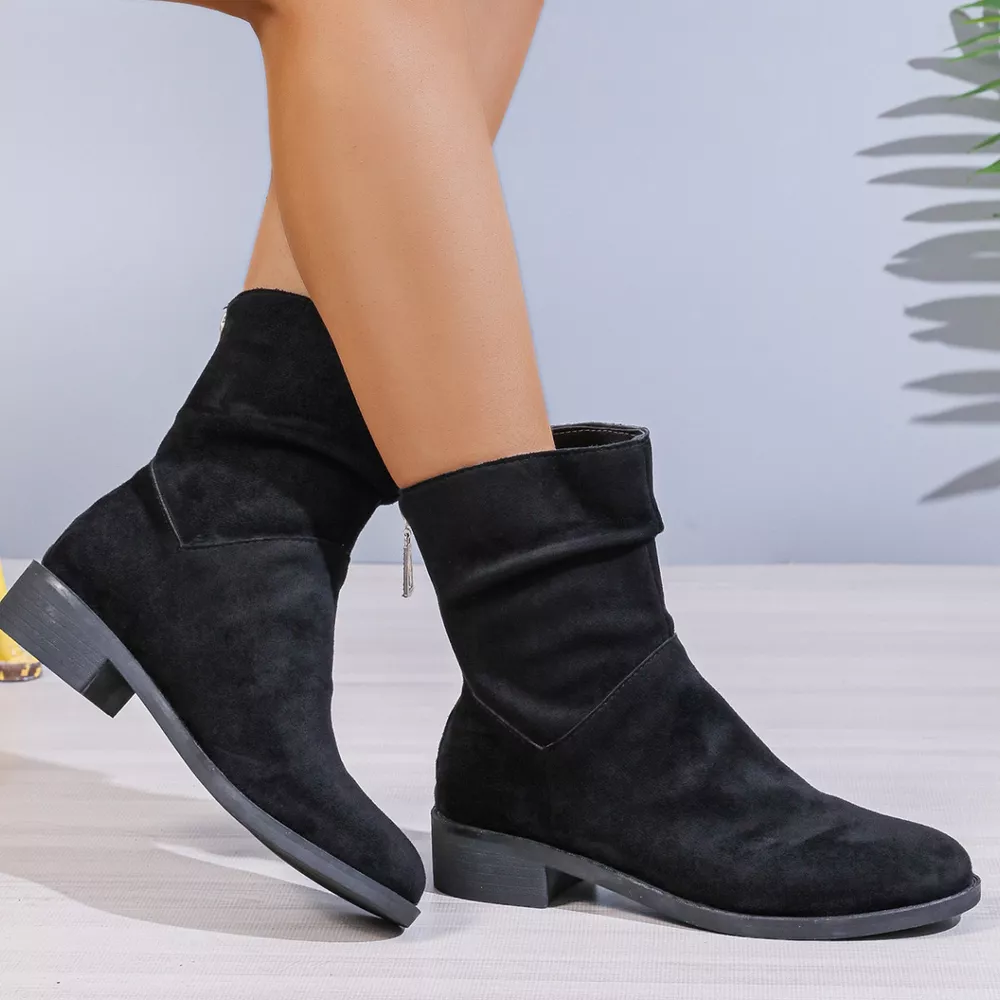 Point Toe Block Heels Boots, image 8