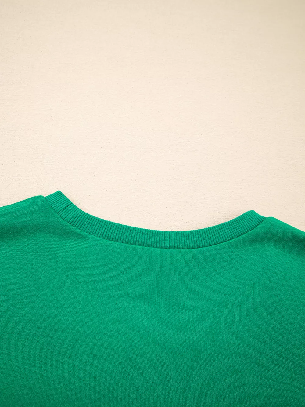 HOLLY JOLLY Towel Embroidered Christmas Holiday Sweatshirt, image 6