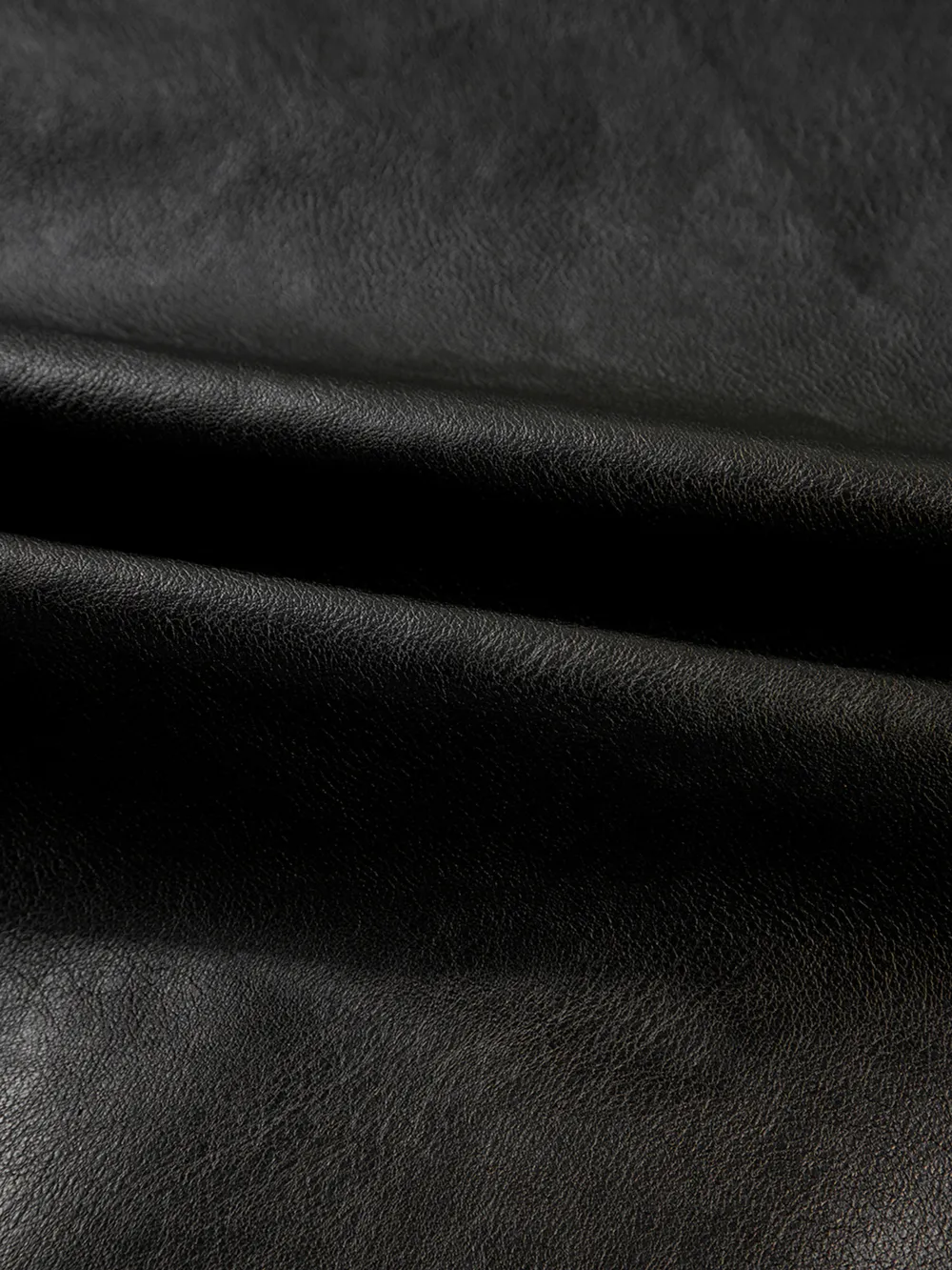Faux Leather Buttoned Front Boxy Jacket, image 4