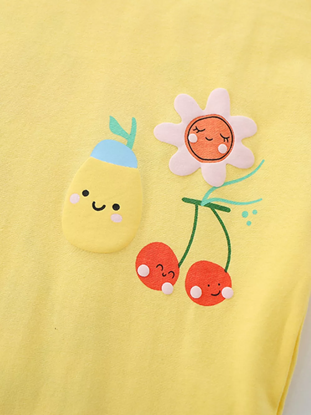 Children's Cartoon Fruit Tee and Shorts Set, image 3